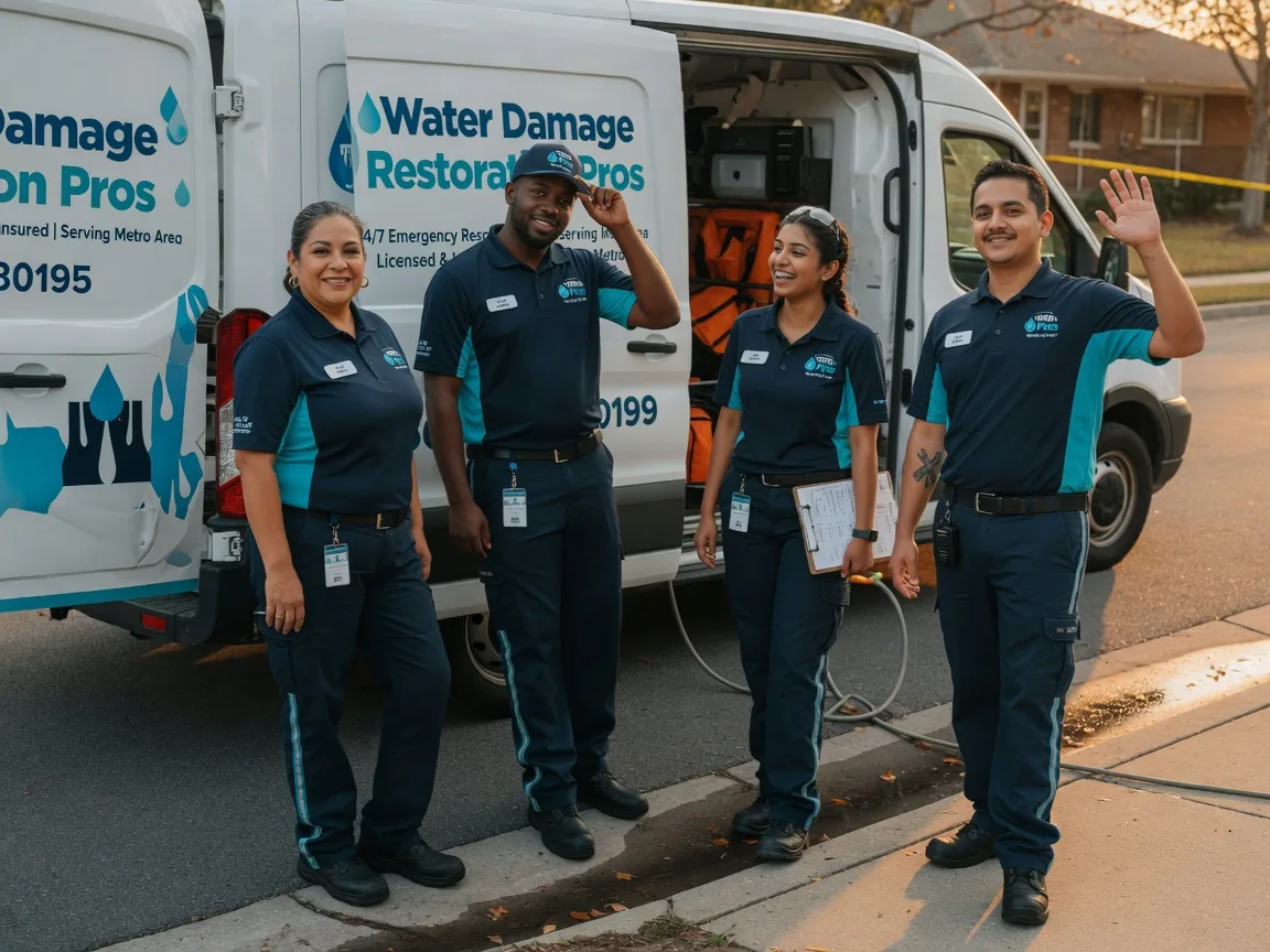 Water Damage Restoration company in Strang, OK